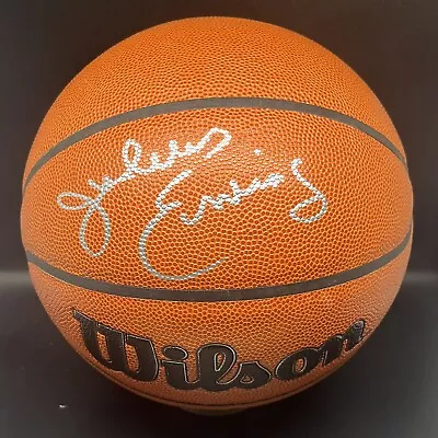 Julius Erving Signed Autographed Basketball Beckett Bas Cert Coa Rare ABA Sixers • $349.99