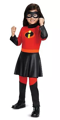 Violet Deluxe Toddler Disney Incredibles 2 Fancy Dress Halloween Child Costume • $46.57