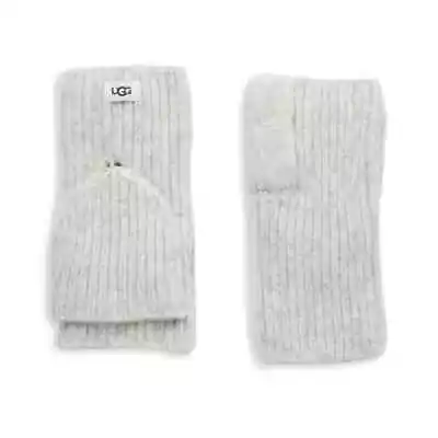 NEW UGG Womens ​Flip-Top Fingerless Gloves One Size Grey • $46.75