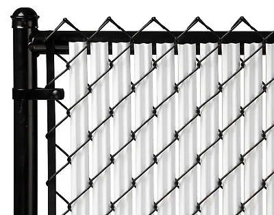 $120 • Buy Privacy Slats For Chain Link Fence Single Wall Ridged® Bottom Lock