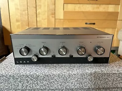 Vintage 1960s HiFi LEAK STEREO 30 Integrated Amplifier Untested Spares Or Repair • £100