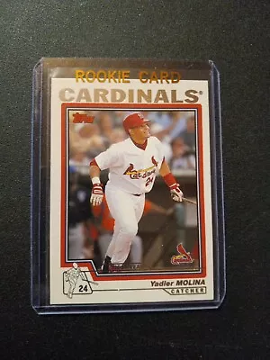 2004 Topps - #324 Yadier Molina (RC) • $21.65