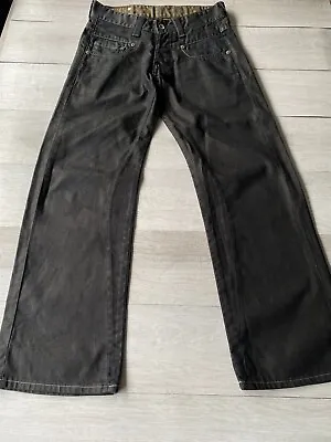 G Star Raw Loose Baggy Coated Jeans W28 L30 • £29