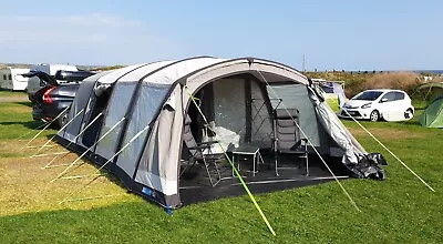 Kampa Croyde 6 Classic Air Pro - Polycotton 6 Berth Tent • £700