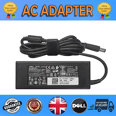 Genuine Dell 06tm1c 19.5v 4.62a 90w Ac Adapter Charger Psu • £23.95