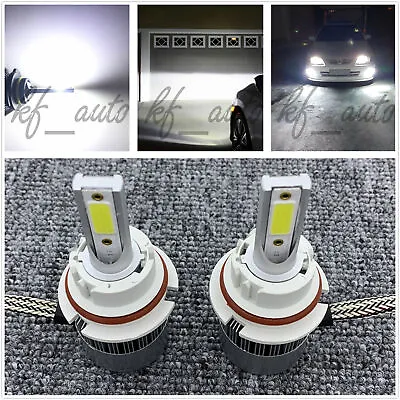 $12.98 • Buy 9004 HB1 LED Headlights Bulbs Kit High & Low Beam 6000K White 55W 8000LM