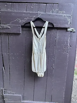 Vintage Cole Of California Off White Swimsuit-The Esther Williams-Small-Size 34 • $67.90