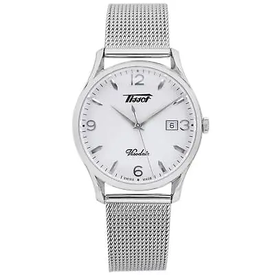 Tissot  Heritage Visodate 39mm Steel White Dial Men's Watch T118.410.11.277.00 • $384.99