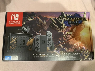 $430 • Buy Limited Edition Monster Hunter Rise Switch Console! As New