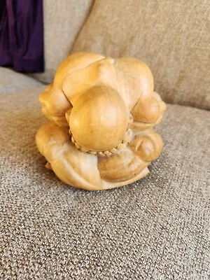 Wooden Sumo Wrestler Possibly Hand Carved No Markings • $5