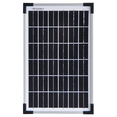 $36.95 • Buy Powerhouse 5W 12V Monocrystalline Solar Panel