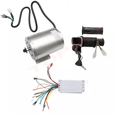 48v 1800w Brushless Electric Quad Motor Kit Speed Controller Throttle Go Kart • $194.08