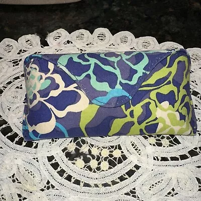 Vera Bradley Hard Magnetic Eye Glasses Case Floral  Eyeglasses Sunglasses • $9.99