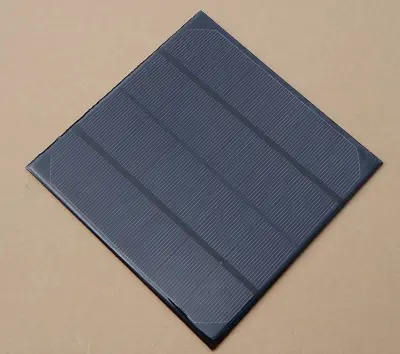 6V 4.5W  Monocrystalline Mini Epoxy Solar Panel Photovoltaic Panel • $14.42