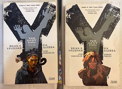 Y The Last Man Books 1 & 2 DC Vertigo Brian Vaughan TPB  SERIES • $12