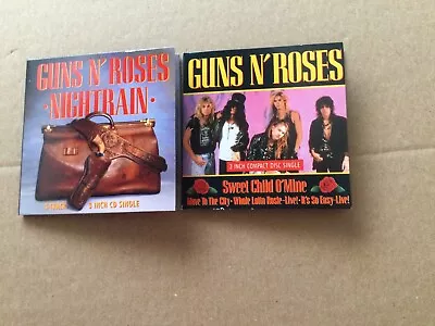 £45 • Buy Guns N Roses 3” Mini Cd Sweet Child O’ Mine / Nightrain Import 