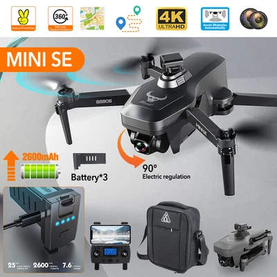 $219.44 • Buy Foldable Drone 4K GPS Brushless RC Quadcopter & Dual Camera Obstacle Avoidance