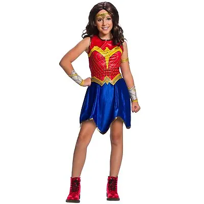 Rubies Official WW2 Wonder Woman Childrens Girls Fancy Dress Costume New • £13.09