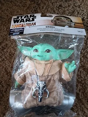 Mandalorian The Child Grogu Baby Yoda Shoulder Sitter Costume Cosplay Star Wars • $8.75