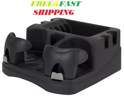 Universal Truck Console Car Cup Holder Floor Drink Storage CD Organizer Auto RV • $15.60