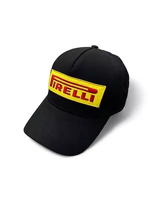 Vintage Pirelli Logo Black Cap • $42.79