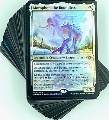 ***Custom Commander Deck*** Morophon The Boundless - Dragons Tribal - EDH MTG • $63.85