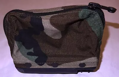 M249 SAW 100 Round Nylon Camo Drum Zippered Pouch • $100