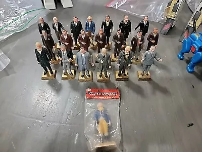 Awesome 1960’s Marx U.S. Presidents Figure Set Sealed Washington As-is Lot Toy • $28.95