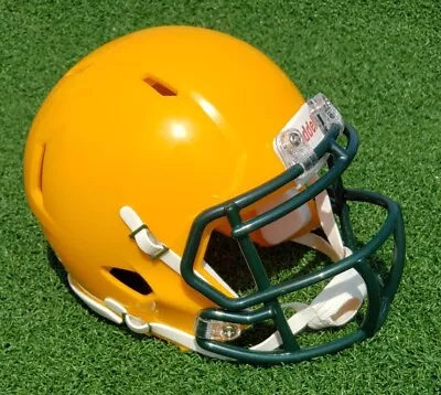 Green Bay Packers 2013-19 Tribute Throwback Football Mini Helmet +visor Option • $31