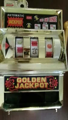 Waco Automatic Jackpot Slot Machine Bank Works • $29.99