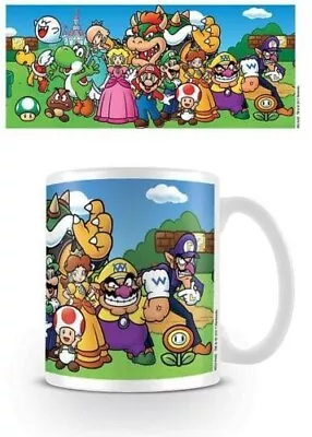 Nintendo Super Mario Characters Mug New Gift Boxed 100 % Official Merchandise • £8.95