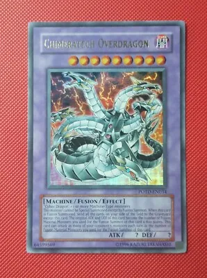 Chimeratech Overdragon POTD-EN034 Ultra Rare NM Yugioh Card • £12.49