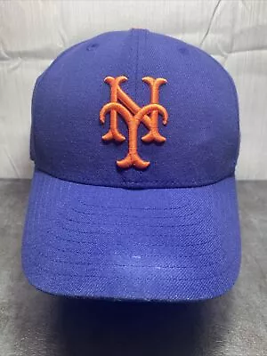 New York Mets Hat New Era Fits Strapback Baseball Cap Hat MLB Curved Brim OSFM • $11.10