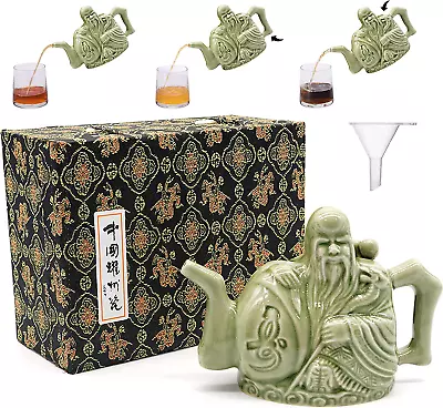 LURRIER Assassins Teapot Handmade Chinese Ceramic Tea Kettle One Pot Three Dri • £37.99