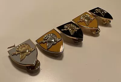 USMA West Point Cadet Army Military Lapel Pin Insignia Rank Crest DUI Set • $35