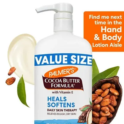 Palmer's Cocoa Butter Formula Daily Skin Therapy Body Lotion' 33.8 Fl. Oz.. • $12.98