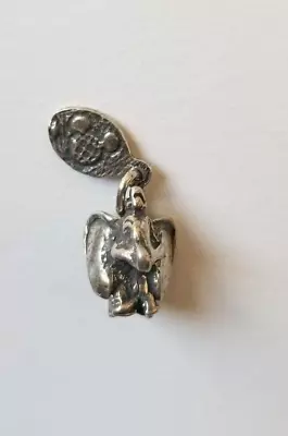 Vintage Sterling Silver Dumbo Charm Disney World With Hang Tag • $24.95