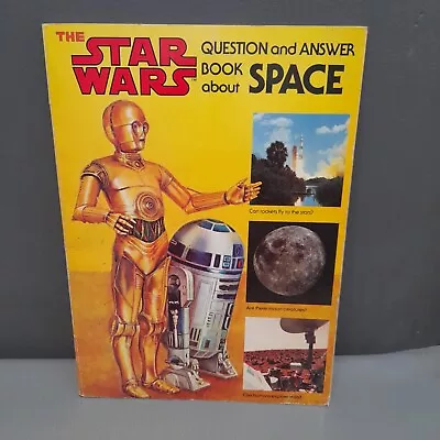 Vintage Star Wars Question & Answer Book About Space 1979 Rare Collectible  • £24.99