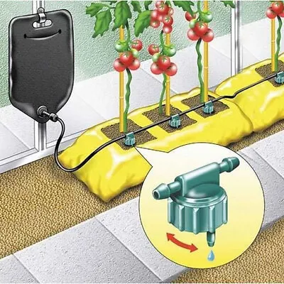 £7.99 • Buy Automatic Holiday Plant Watering System Gravity Fed Irrigation Water Drip Kit
