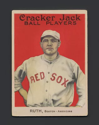 1915 Cracker Jack Babe Ruth Baseball Rookie!!! -  #75 Of 100 - Limited Edition!! • $9.99