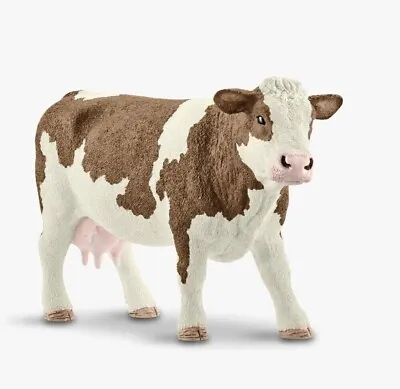£5 • Buy Schleich 13801 Simmental Cow (Farm Life & Animals) Plastic Figure