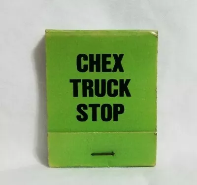 Vintage Chex Truck Stop Diesel Gas Restaurant Matchbook Henderson NC Advertising • $12.99