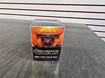 The Lord Of The Rings Sauron (A) 100+ Deck Box For Magic The Gathering • $24.99