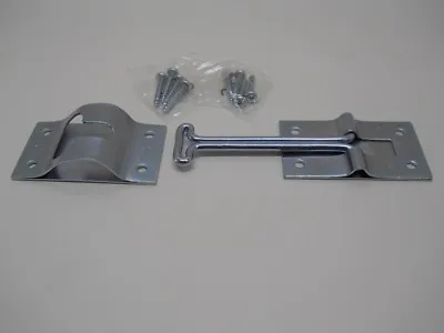 4  Metal RV Camper Horse Work Enclosed Trailer Door Stop Holder Latch Kit • $9.99