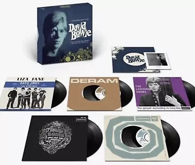David Bowie 7  BOX -5 X 7  VINYL Laughing With Liza RECORD STORE DAY 2023 Sealed • £74.95