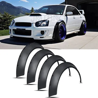 For Subaru Impreza WRX STI Flexible Fender Flares Wheel Arch Extra Wide Body Kit • $99.25