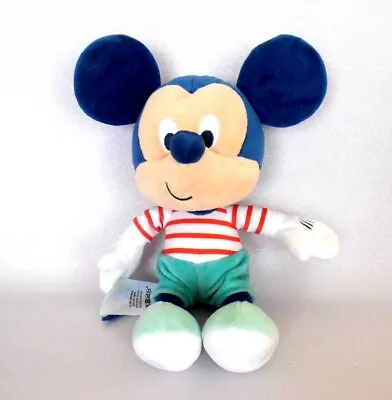 Disney Store Official Mickey Mouse Plush Soft Toy Comforter. Blue. Disney Baby  • $4.97