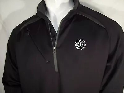 Sun Mountain XL Black  Poly/Spandex Pullover Jacket Muirfield Village + Church • $29.99