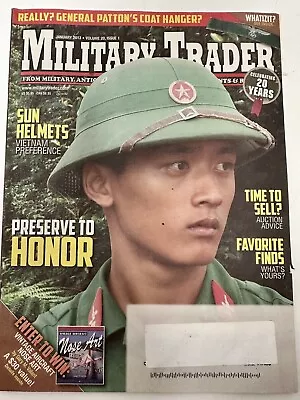 MILITARY TRADER JAN 2013 MILTIARY ARTICLES & STORIES 44 PG’s • £4.81