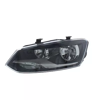 Headlight VW Polo Mk5 6R 2009-2015 Twin Reflector Headlamp Passenger Side Left • $111.20